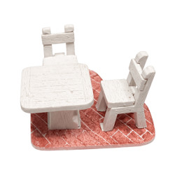 Ensemble Table et Chaises Miniatures