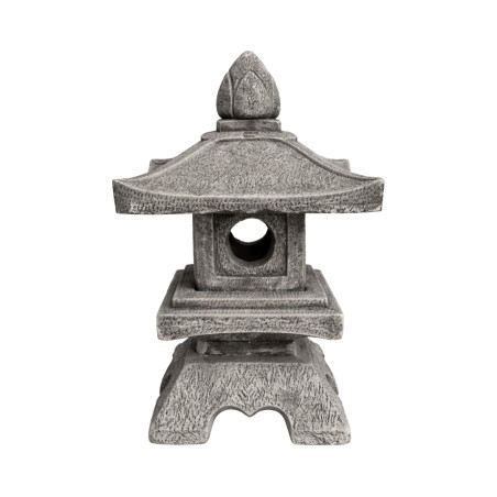 Lanterne Japonaise Grise Toit XL