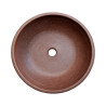 Pot Bonsai Rond Terre Cuite S 25x8