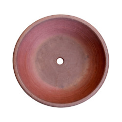 Pot Bonsai Rond Terre Cuite M 34x12cm