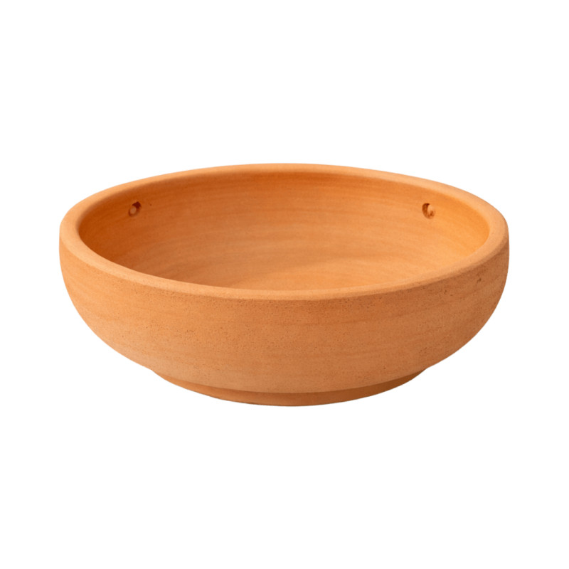 Pot Bas Terre Cuite D19xH7cm