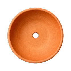 Pot Bas Terre Cuite D19xH7cm