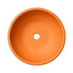 Pot rond en terre cuite 19cm