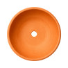 Pot rond en terre cuite 19cm