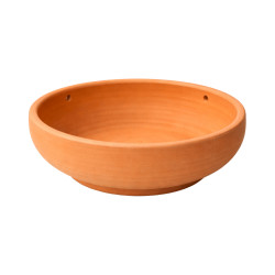Pot Bas Terre Cuite D24xH10cm