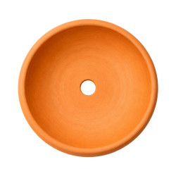 Pot rond en terre cuite 29cm