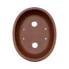 Pot Bonsaï Ovale en Terre Cuite 15cm