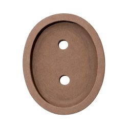 Pot Bonsaï Ovale en Terre Cuite 14,5cm
