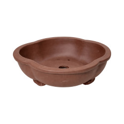 Pot Bonsaï Fleur en Terre Cuite 15,5cm