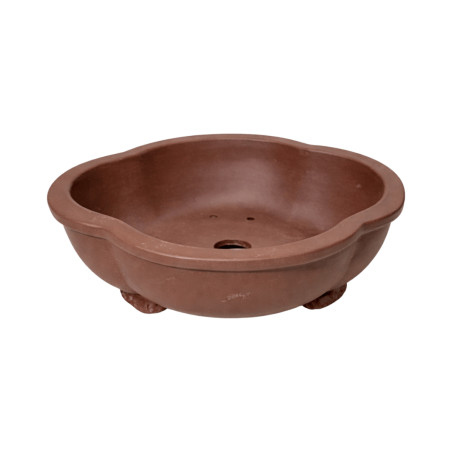 Pot Bonsaï Fleur en Terre Cuite 15,5cm
