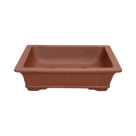 Pot Bonsaï Rectangle en Terre Cuite 22cm