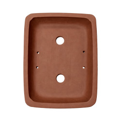 Pot Bonsaï Rectangle en Terre Cuite 20cm