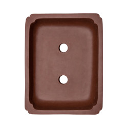 Pot Bonsaï Rectangle en Terre Cuite 14cm