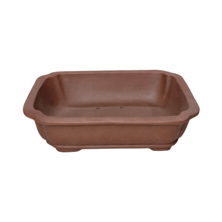Pot Bonsaï Rectangle en Terre Cuite 15,2cm