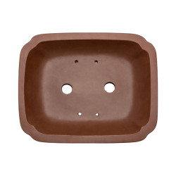 Pot Bonsaï Rectangle en Terre Cuite 15,2cm