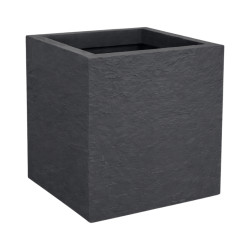Pot carré Gris anthracite 21L