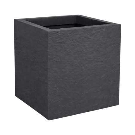 Pot carré Gris anthracite 21L