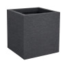 Pot carré Gris anthracite 21L