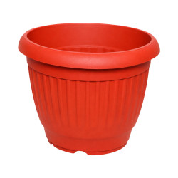Pot Rond Strié Terracotta 5,4L