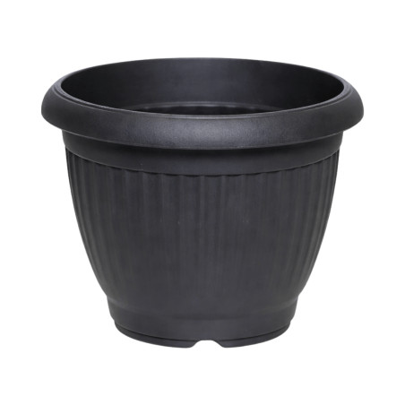 Pot Rond Strié Café 2,6L