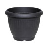 Pot Rond Strié Café 2,6L