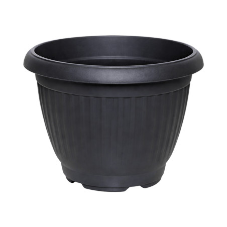 Pot Rond Strié Café 14,6L