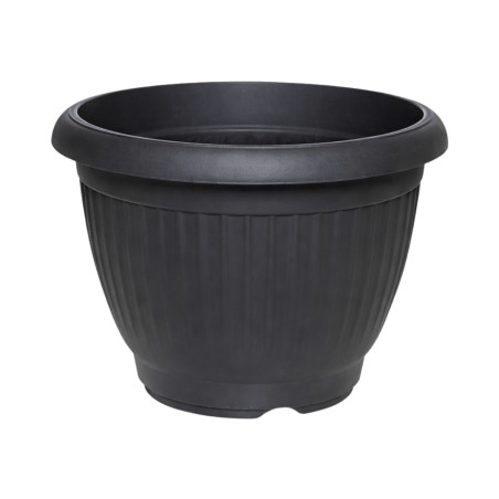 Pot Rond Strié Café 36,7L