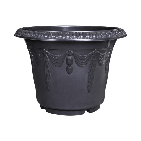Pot Rond Noir Décor Classique 179L