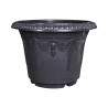 Pot Rond Noir Décor Classique 179L