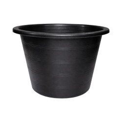 Pot plastique noir TH 22,9L