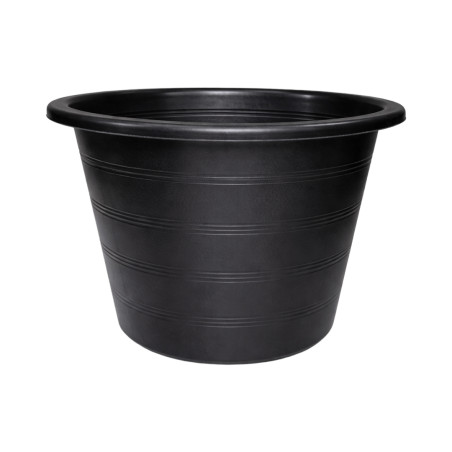 Pot rond noir 22,9L 38cm