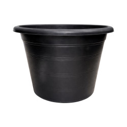 Pot rond noir 31,6L 42cm