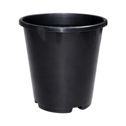Pot rond noir 2L 14,3cm