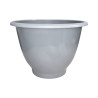 Pot rond gris 38L 48,5cm