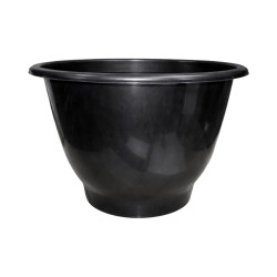 Pot rond noir 38L 48,5cm
