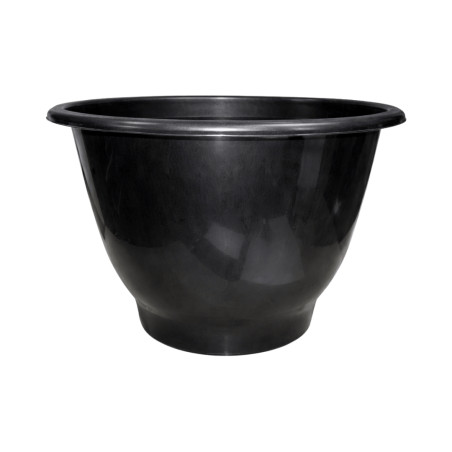 Pot rond noir 38L 48,5cm