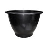 Pot rond noir 38L 48,5cm