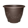 Pot rond café décor fleurs 4,1L 