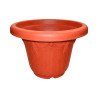 Pot rond terracotta 8,8L motif classique