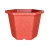 Pot hexagonal terracotta 157,3L
