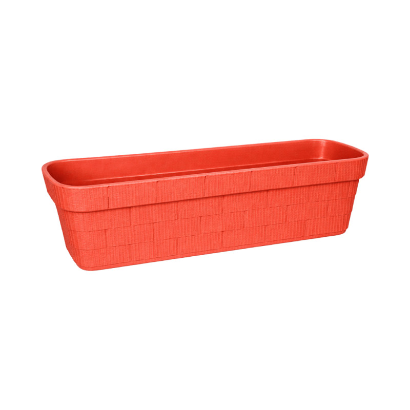 Jardinière rectangulaire terracotta 24L