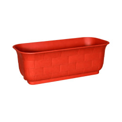 Jardinière rectangulaire terracotta 18 L – 49,5 cm