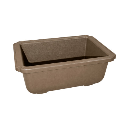 Pot bonsaï rectangulaire café 0,25L