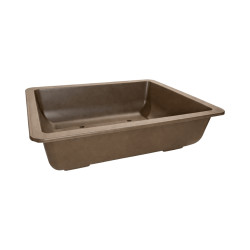 Pot rectangulaire bonsaï café 7L