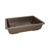 Pot bonsaï rectangulaire marron 3,8 L – 29 × 20,5 cm
