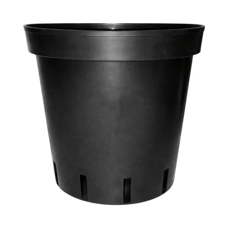 Pot Rond Noir 6,7L
