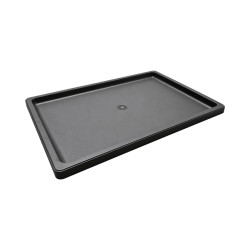 Sous-plat rectangulaire noir – 33,5 × 23,5 cm