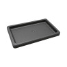 Sous-plat rectangulaire noir – 21,5 × 15,5 cm