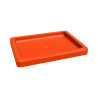 Sous-plat rectangulaire terracotta – 16,5 × 12 cm