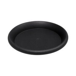 Sous-plat rond noir – Ø 11,5 cm